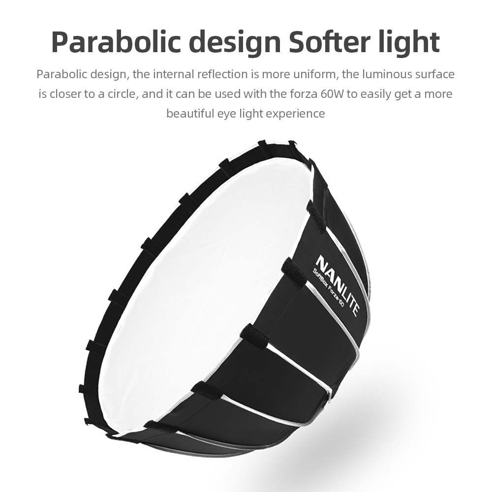 NANLITE Portable 60CM Quickly  - огляд і ціна Beauty Dish 55Cm