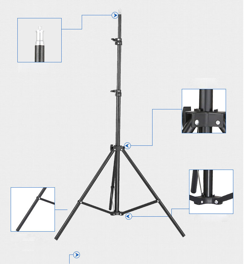 Projector Bracket Travel Tripo - огляд і ціна Photography Video Lighting Kit With Adjustable Tripod Stand