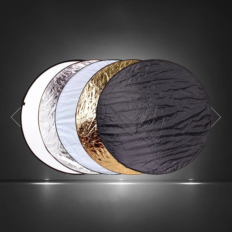 1pc Portable five in one refle - огляд і ціна Reflector Disc Silver