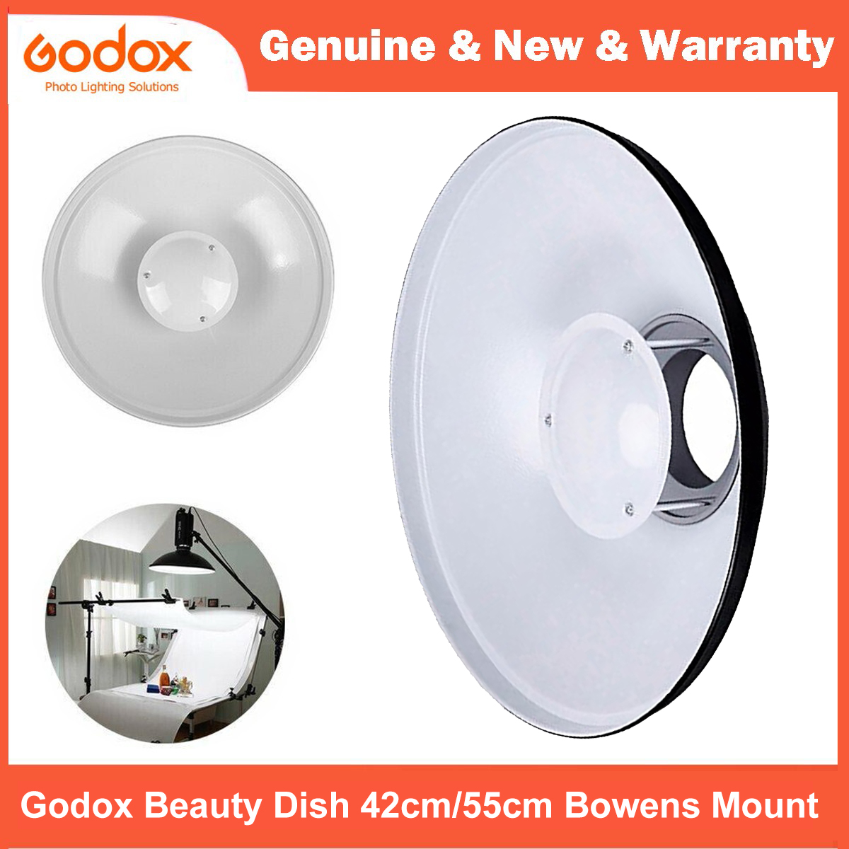 Godox BDR-W Beauty Dish 42CM 1 - огляд і ціна Beauty Dish 55Cm