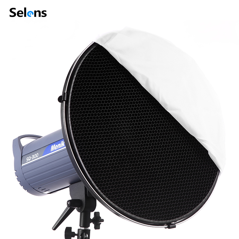 Selens 55cm Silver/White Inter - огляд і ціна Beauty Dish 55Cm