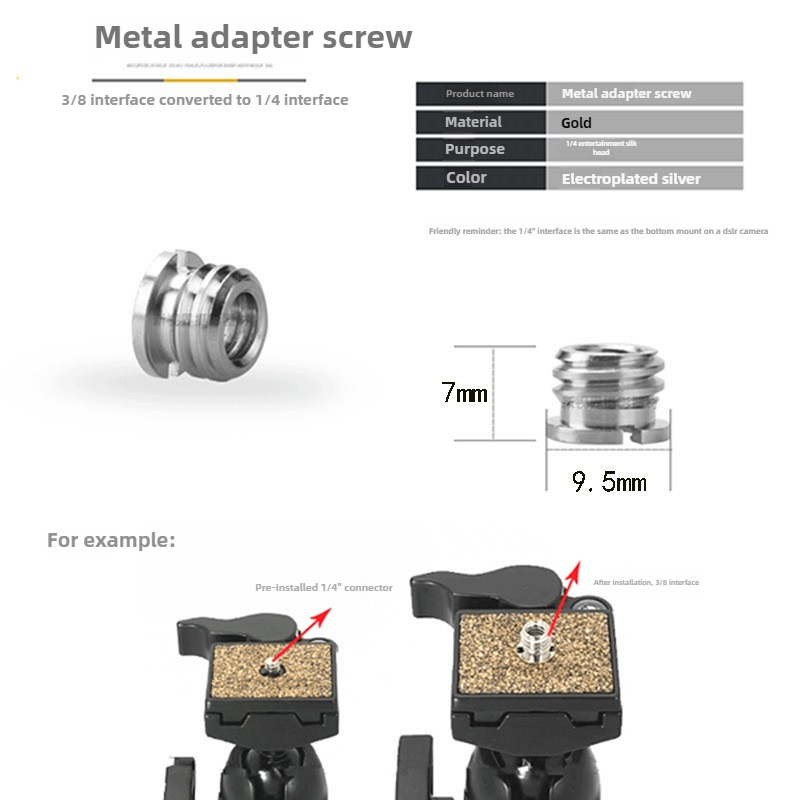 10PCS ﻿ Universal Camera Adapt - огляд і ціна Photography Video Lighting Kit With Adjustable Tripod Stand