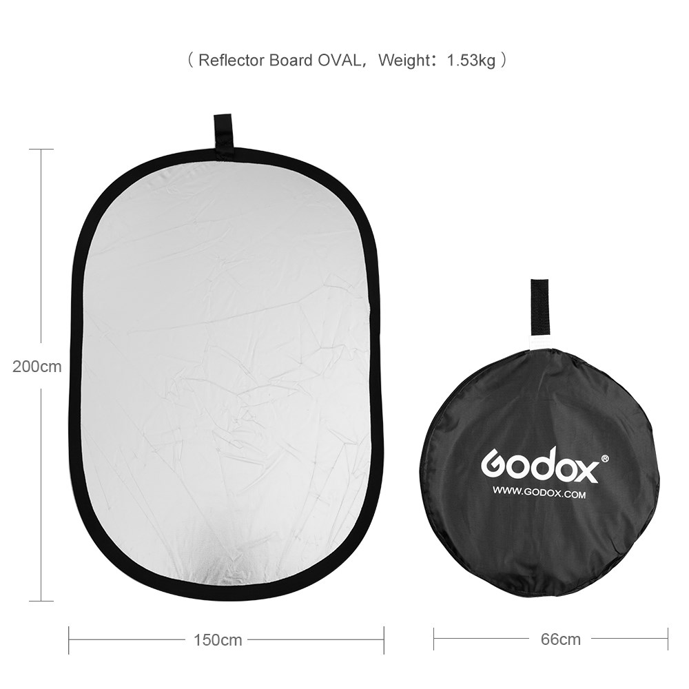 Godox 2in1  Gold and Silver Ov - огляд і ціна Reflector Disc Silver
