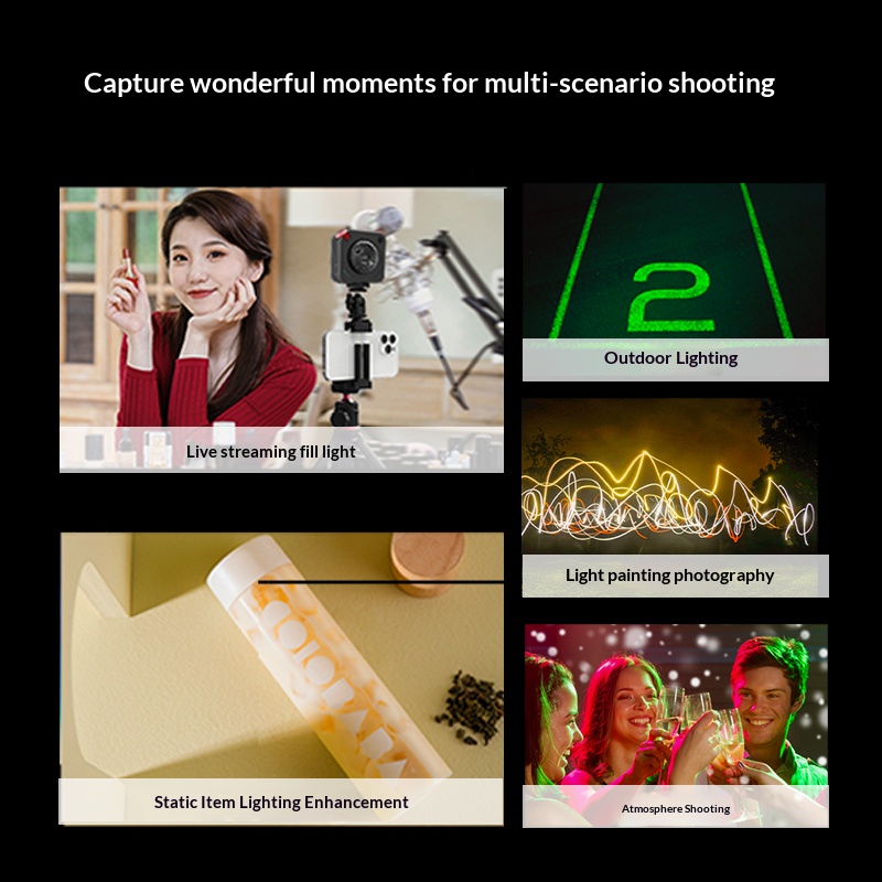 Portable Rechargeable LED Smar - огляд і ціна Photography Lighting Brand