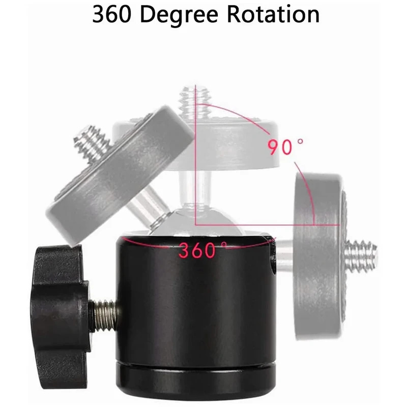 Hot Shoe 1/4 Screw Hole Tripod - огляд і ціна Photography Video Lighting Kit With Adjustable Tripod Stand