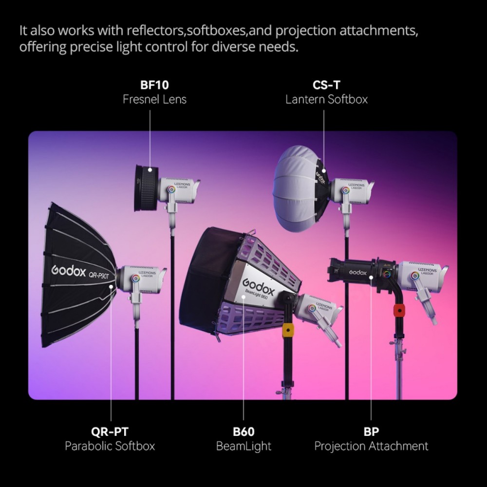 Godox LITEMONS LA600Bi LA600R  - огляд і ціна Portrait Photography With Lighting