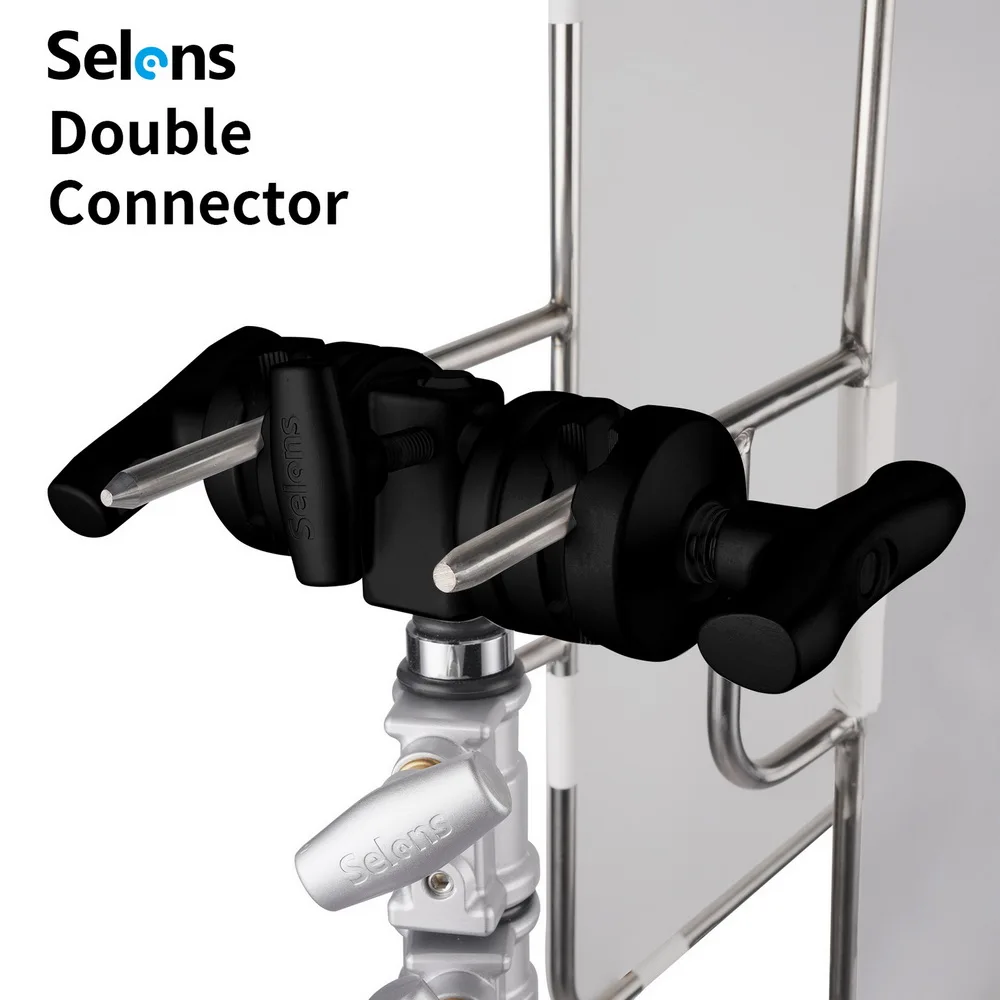 Selens 2-in-1 Grip Head Clamp  - огляд і ціна Beauty Dish 55Cm
